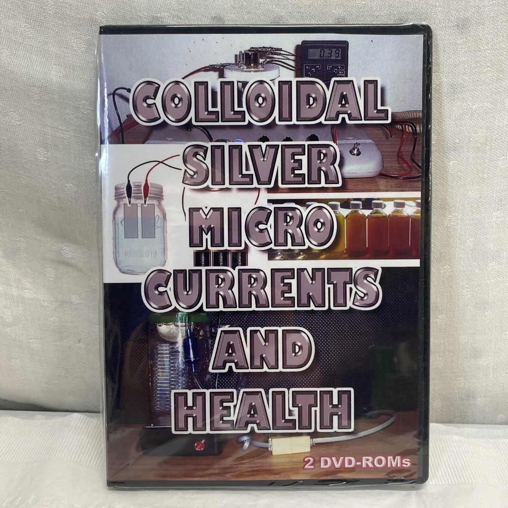 Colloidal‎ Silver Micro Currents And Health 2 Dvd Roms For Computer Use